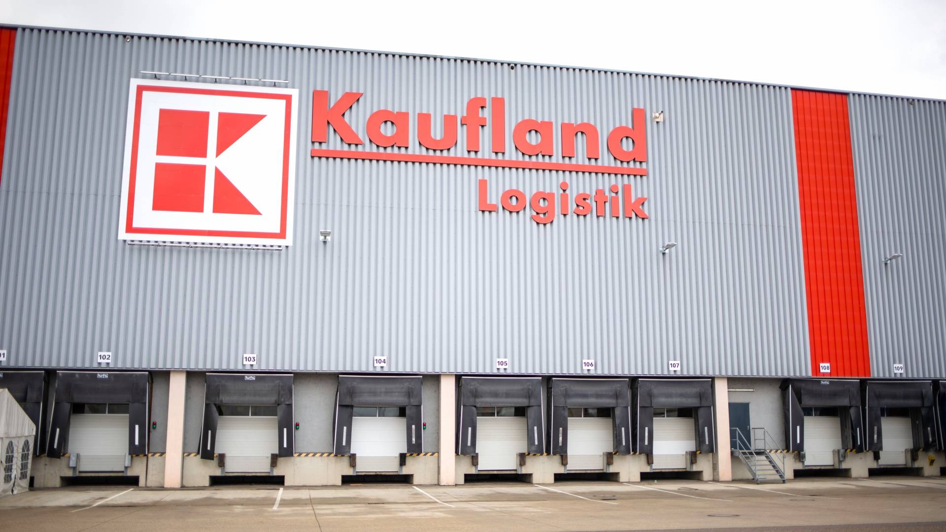 Außenaufnahme Kaufland Logistik Geisenfeld.